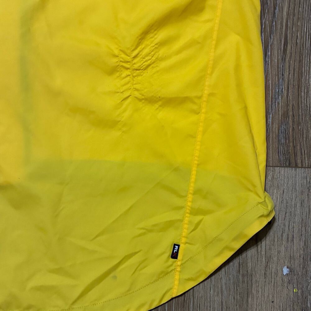 VTG Polo RLX Sport Reflective Bright Running Cycling Visibility Vest Yellow XL - Picture 8 of 8
